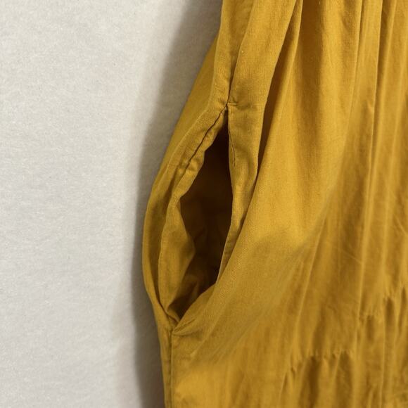 4X Croft & Barrow Yellow Ochre Sleeveless Dress - Picture 3 of 9
